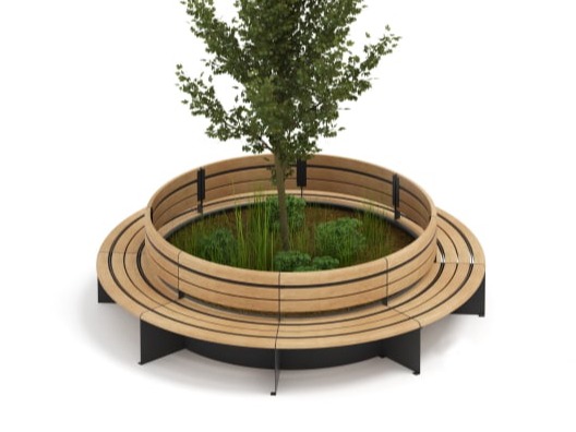 sanTeck | Baudekoration Pflanzenkübel und Beete