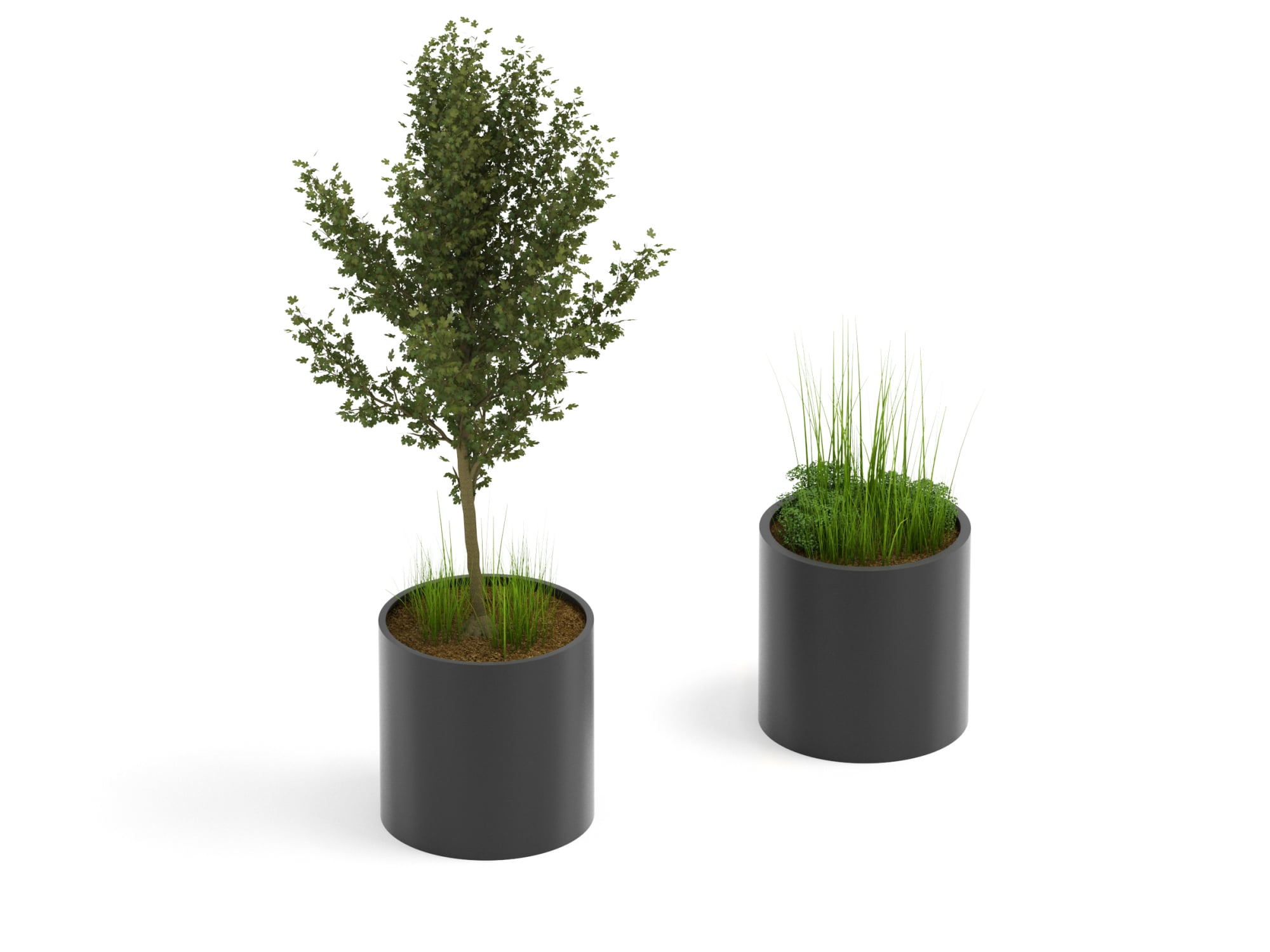 sanTeck | Baudekoration Pflanzenkübel und Beete