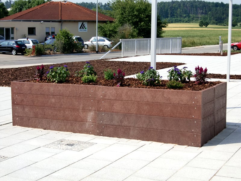 sanTeck | Baudekoration Pflanzenkübel und Beete